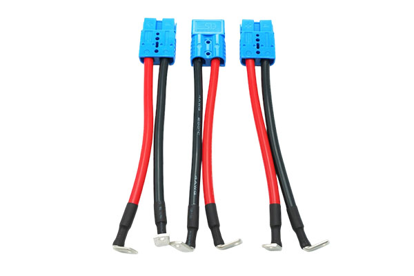 50A-250A Corded Electric Forklift Battery Charging Cord High Current Connector Extension