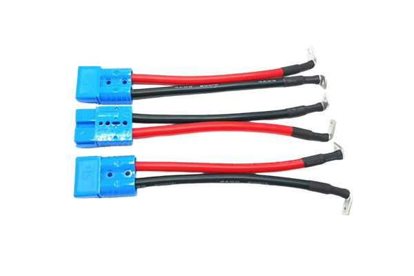 50A-250A Corded Electric Forklift Battery Charging Cord High Current Connector Extension