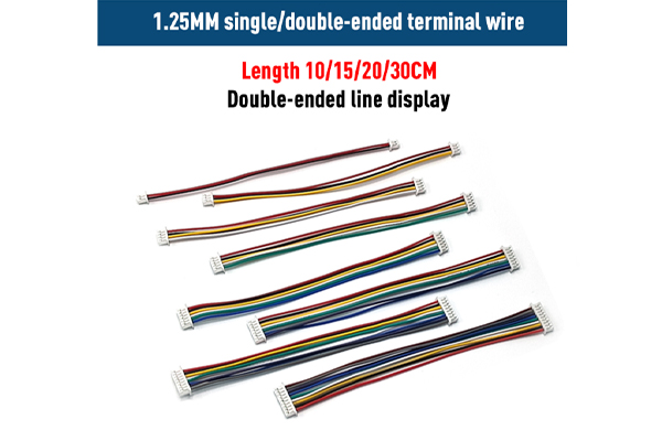 MX1.25MM Single/Double Terminal Wire 2P-12P Can Be Customized