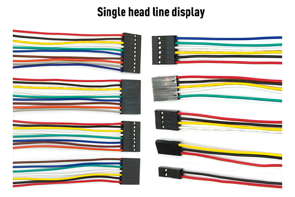 DuPont 2.54MM Terminal Line Single Head / Double Head Connection Line 1P-10P Can Be Customized