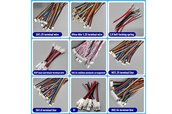 MX1.25/XH2.54/PH2.0/ZH1.5 Electronic Wire Connection Wire Terminal Wire Cable 2-12P Custom