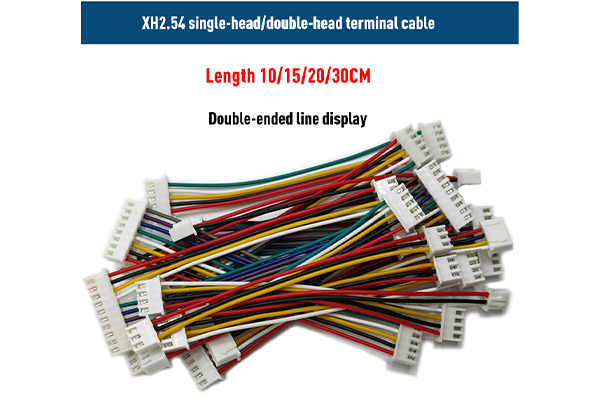 XH2.54MM Single/Double Terminal Wire 2P-12P Can Be Customized